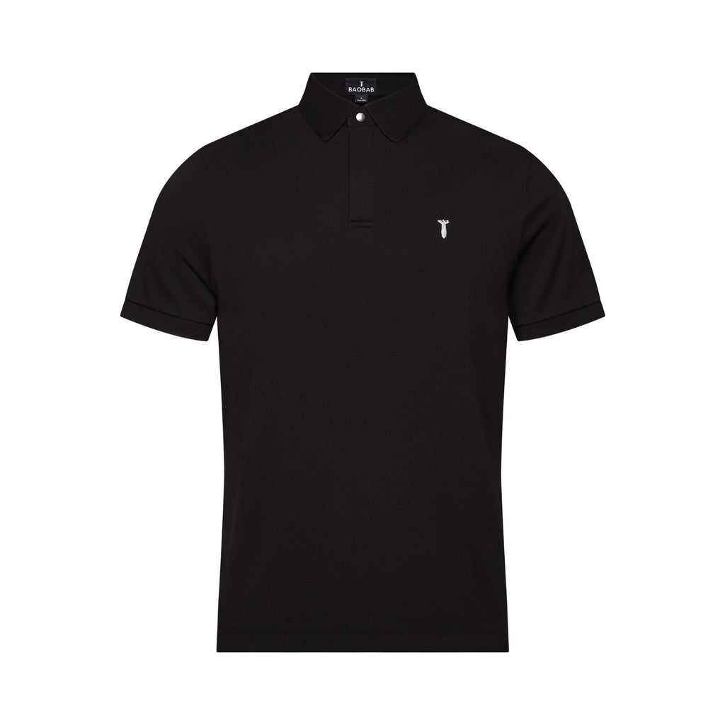 Black with Silver Logo