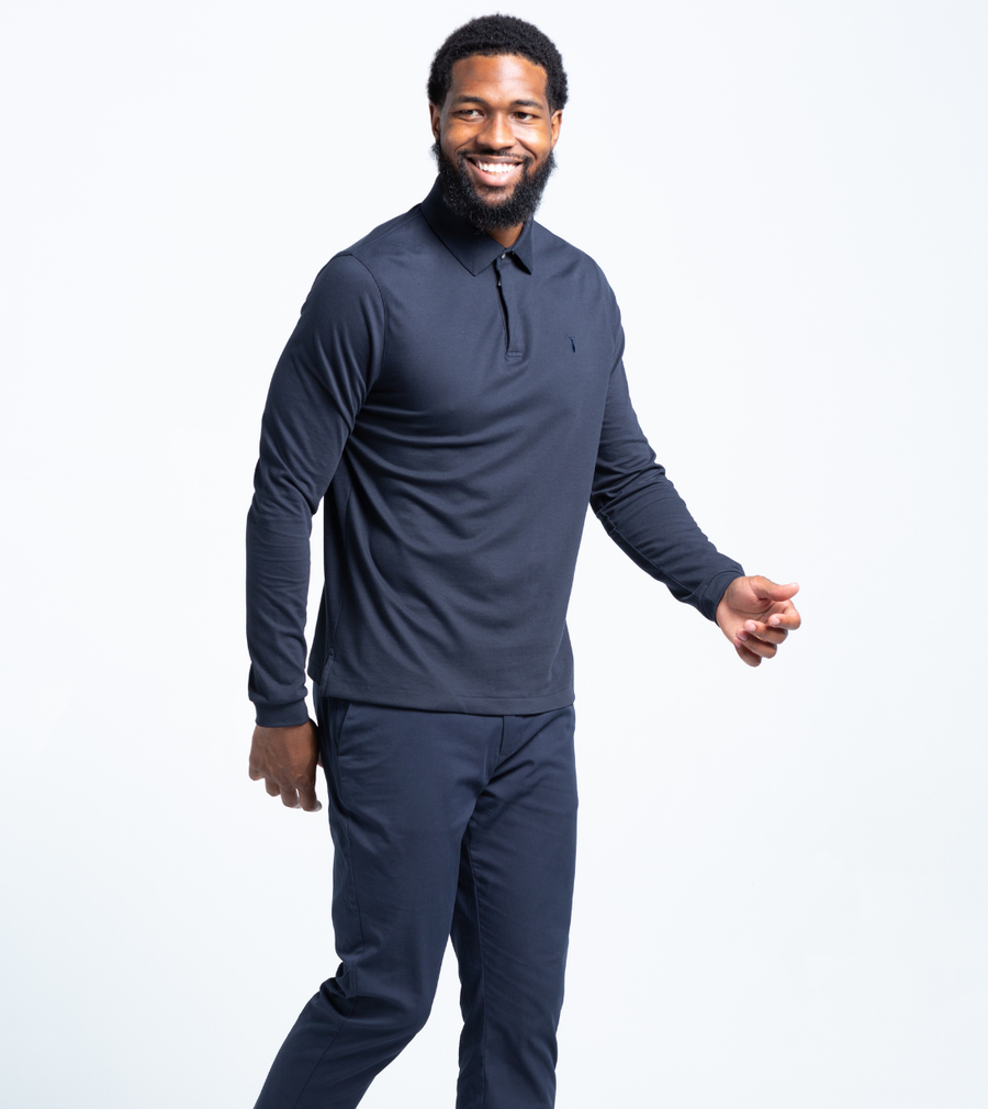 MIER Men 1 4 Zip Long Sleeve Pullover Shirts Brushed Back 55 OFF