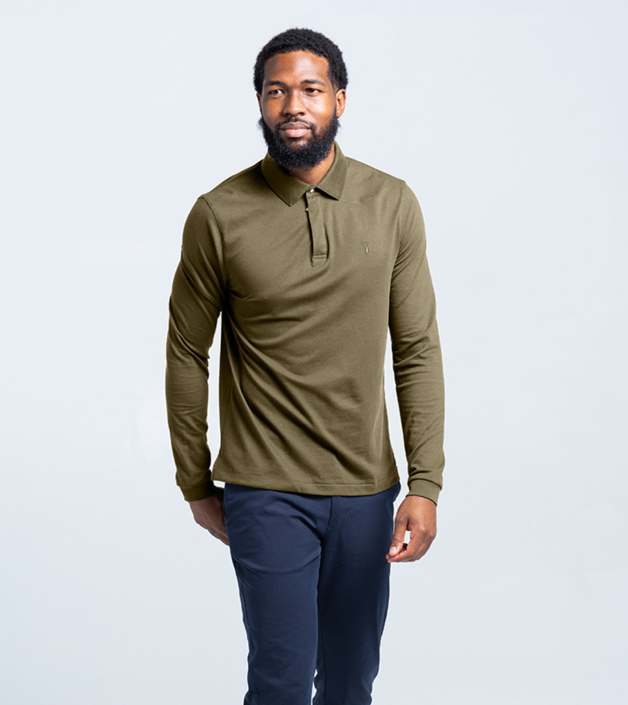 The Perfect Polo Long Sleeve Baobab Clothing
